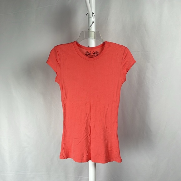 4 Pack Lightweight Layering Stretch Tees Red Yellow Pink Green T-Shirt Juniors S - Picture 4 of 12